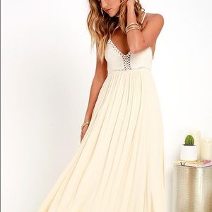 Ark & Co Crotchet Maxi Dress